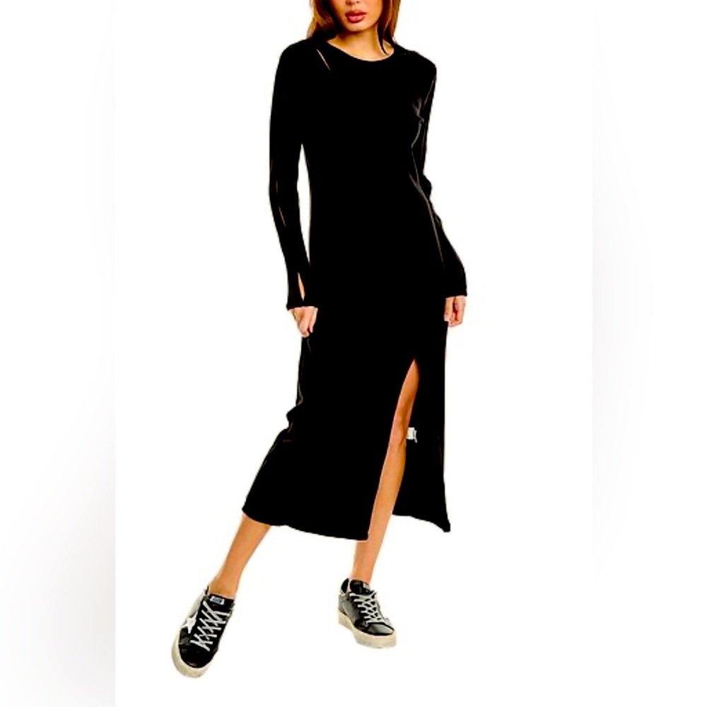 Grey State NWT Sz S Moxie Dress in Deep Black